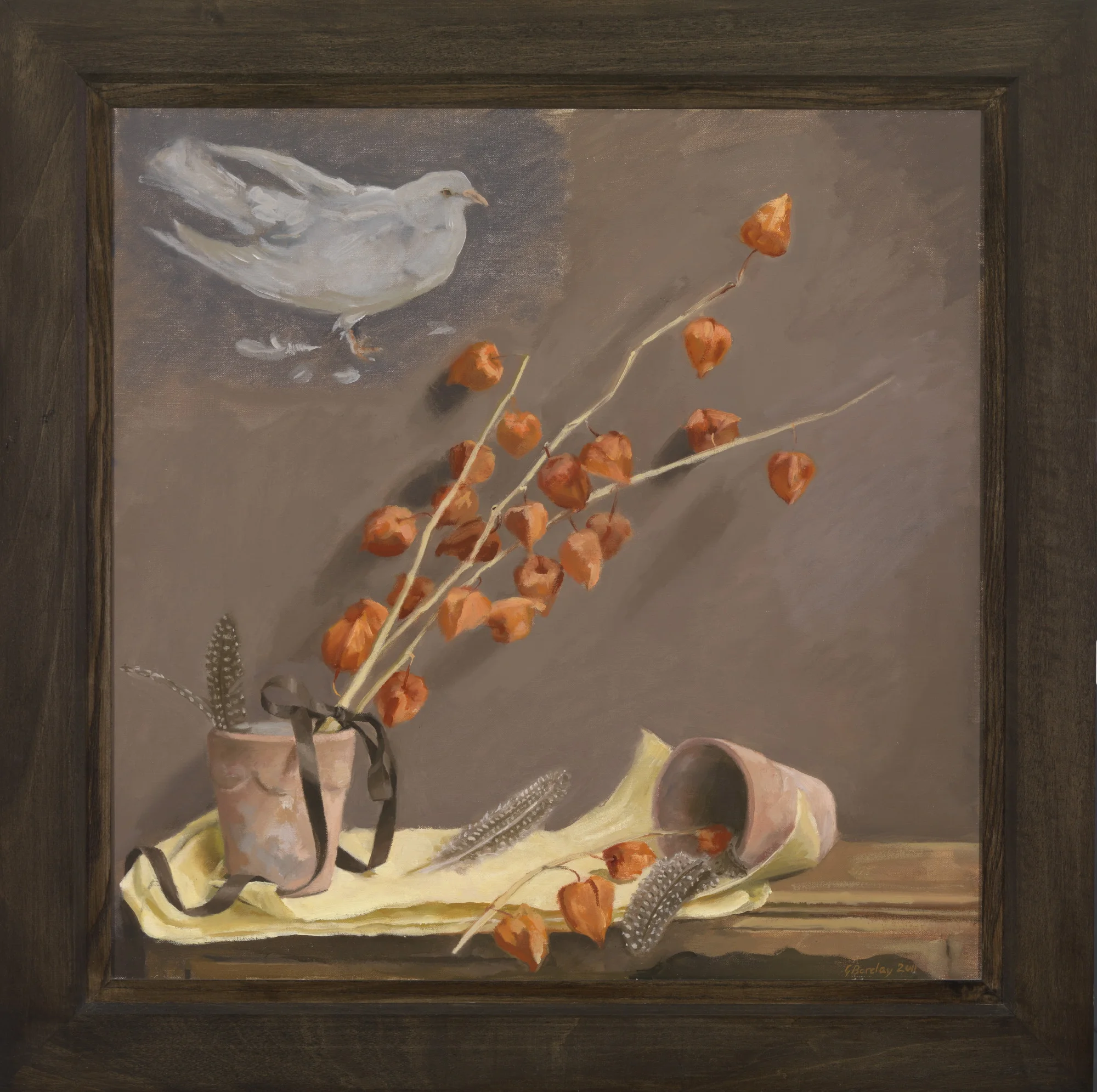 Still life with White Dove