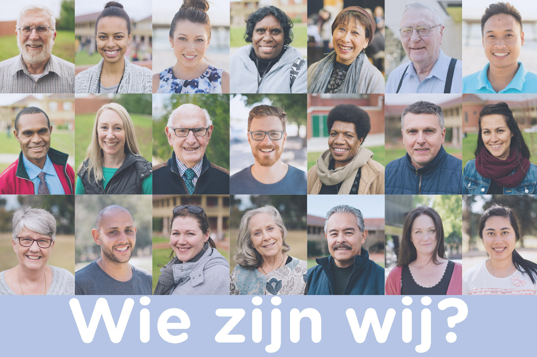 Thema avond "Wie zijn wij?"