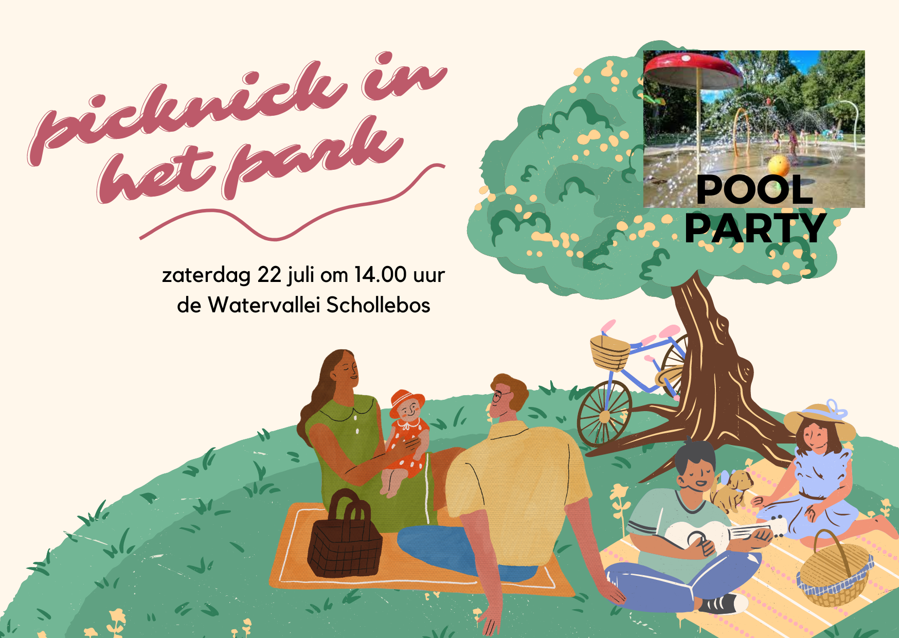 Picknick verhuisd naar de hal