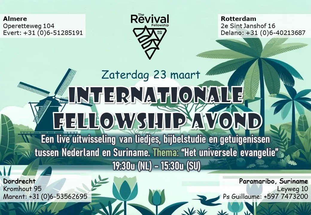 Internationale avond met Suriname