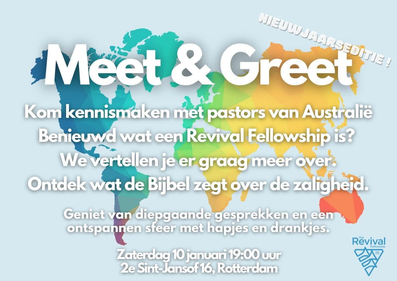 Meet &amp; Greet Nieuwejaars Editie