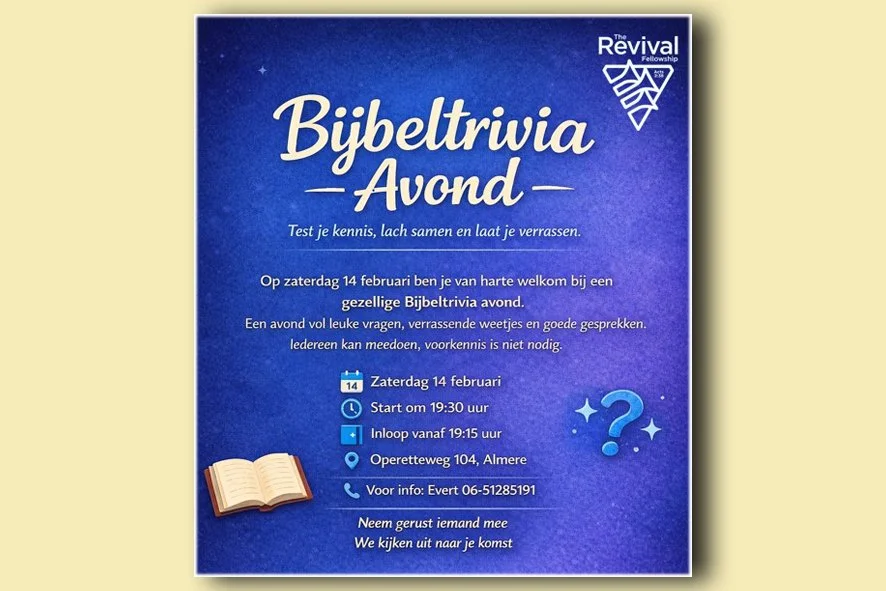 Bijbeltrivia Avond - Almere