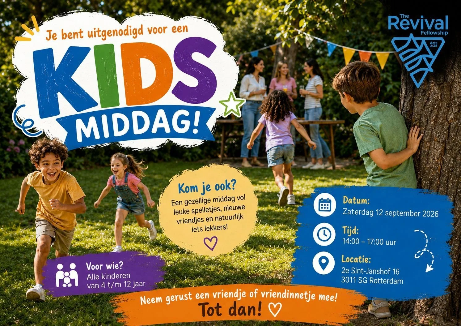 Kinderdag - Dordrecht en Rotterdam gezamenlijk