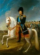 Général Bernadotte (1763-1844) à qui Napoléon avait présenté Désirée Clary et qui devint l’ennemi juré de Napoléon en s’alliant à la Suède
