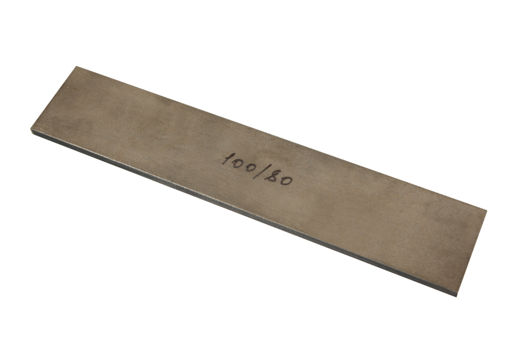 Metallic Bonded CBN 8 x 2.75 Sharpening Stone with Glass Base 8,000 grit