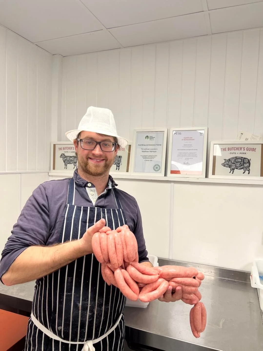 Thornbridge Smallholding on the Thornbridge Estate. Local meat produce and butcher in the Derbyshire Peak District