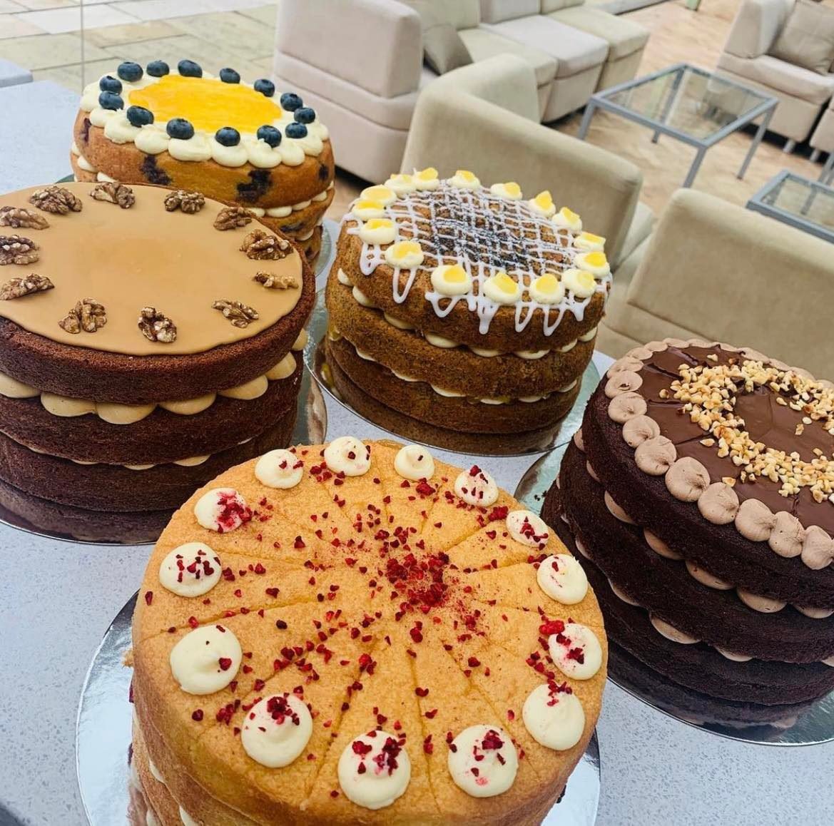 Bakehouse cake selection