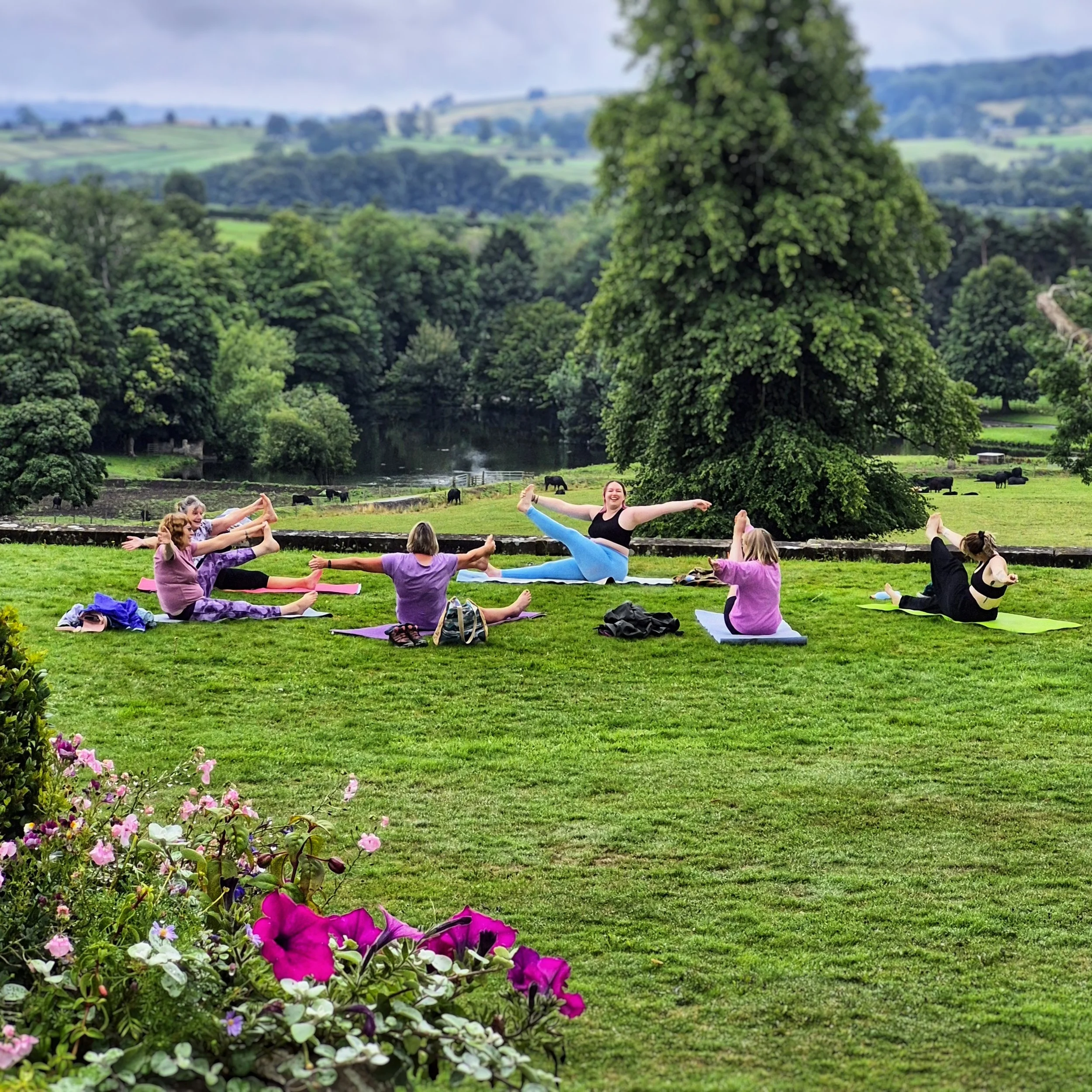 Outdoor Yoga with Topaz Yoga