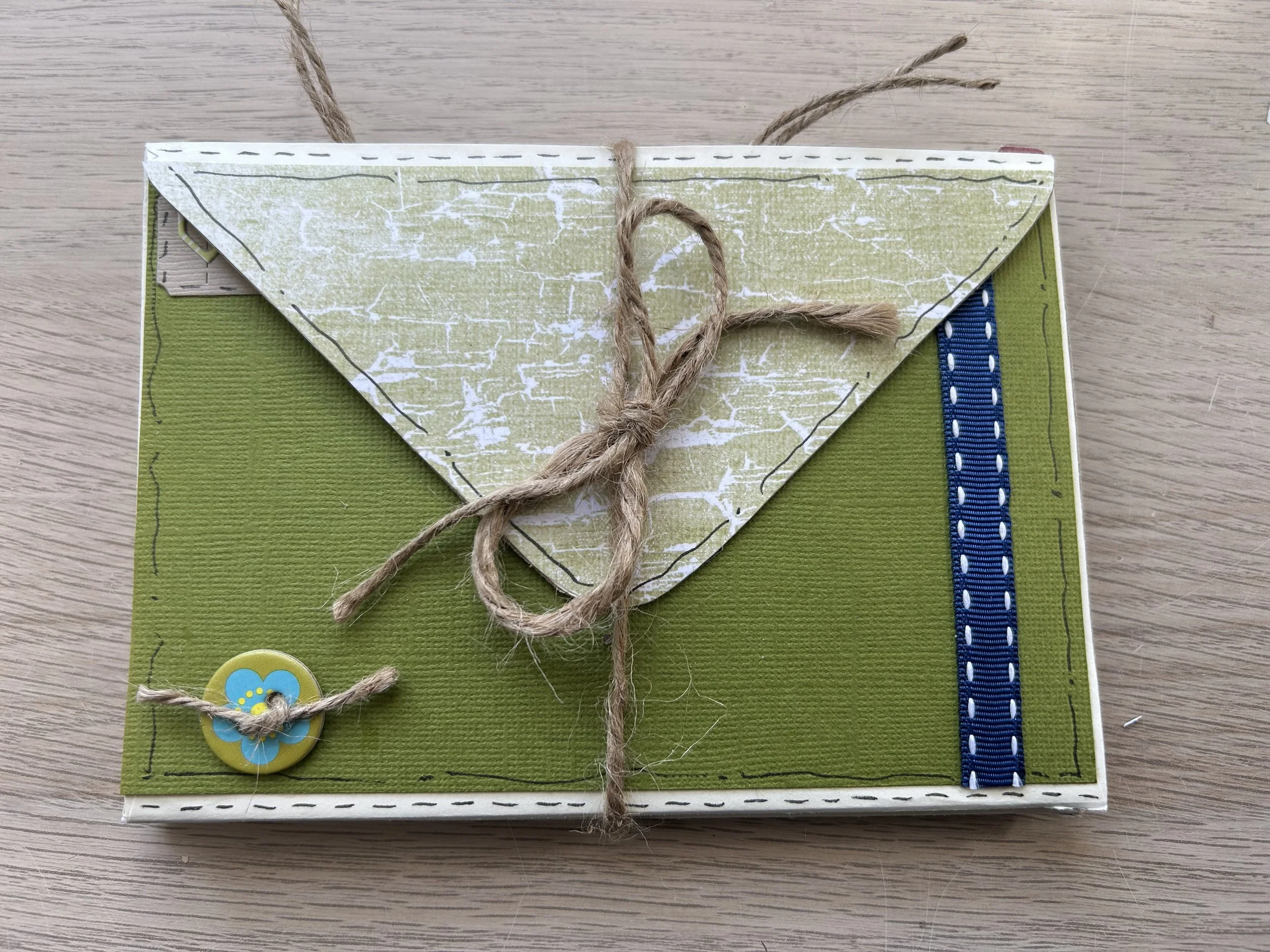 Envelopes Of Memories paper crafting Workshop with Sandra Gardiner