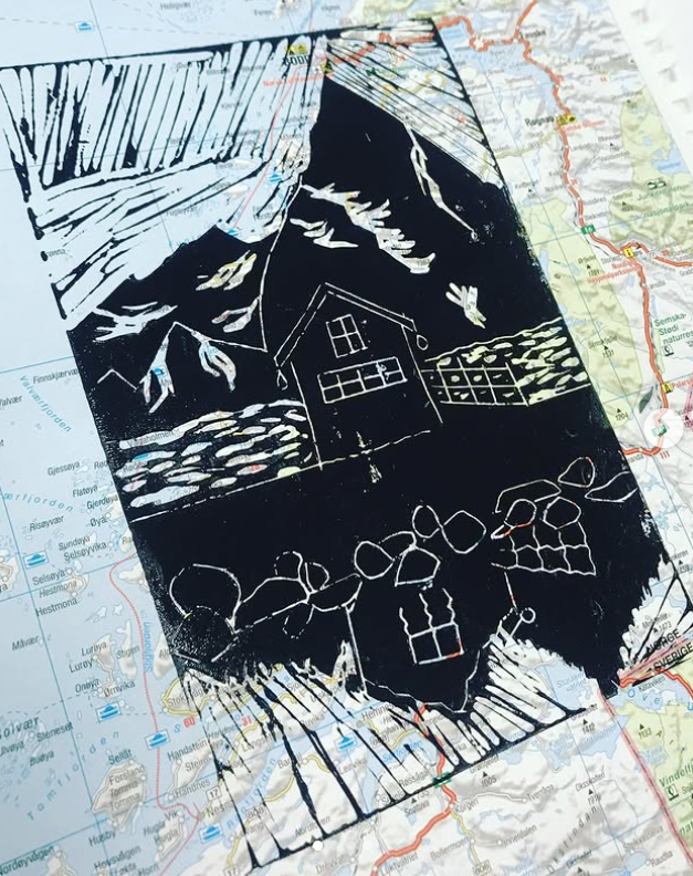 Lino Printing with Jordanna Farrimond