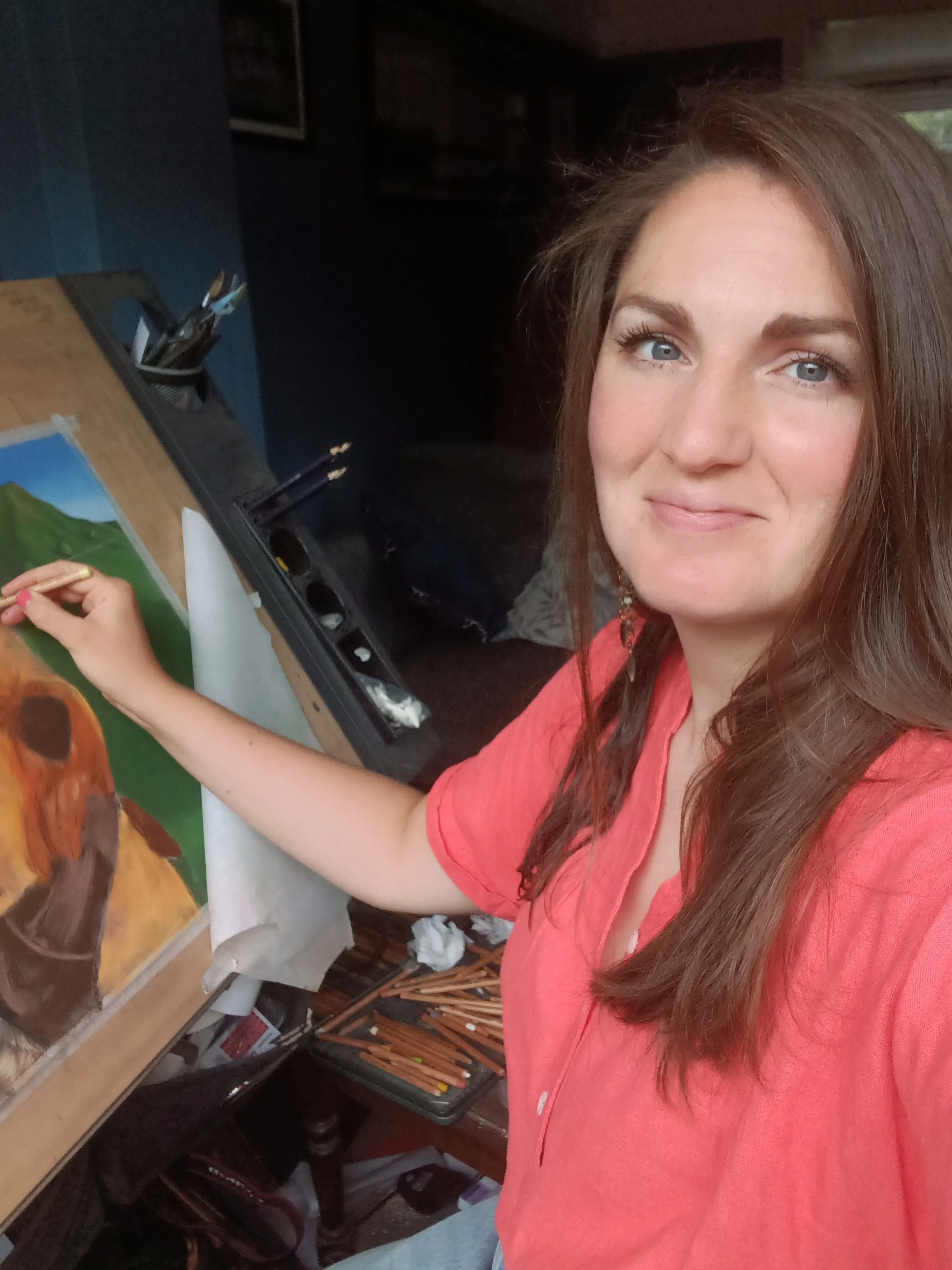 Pastel Drawing with Katie Wyke