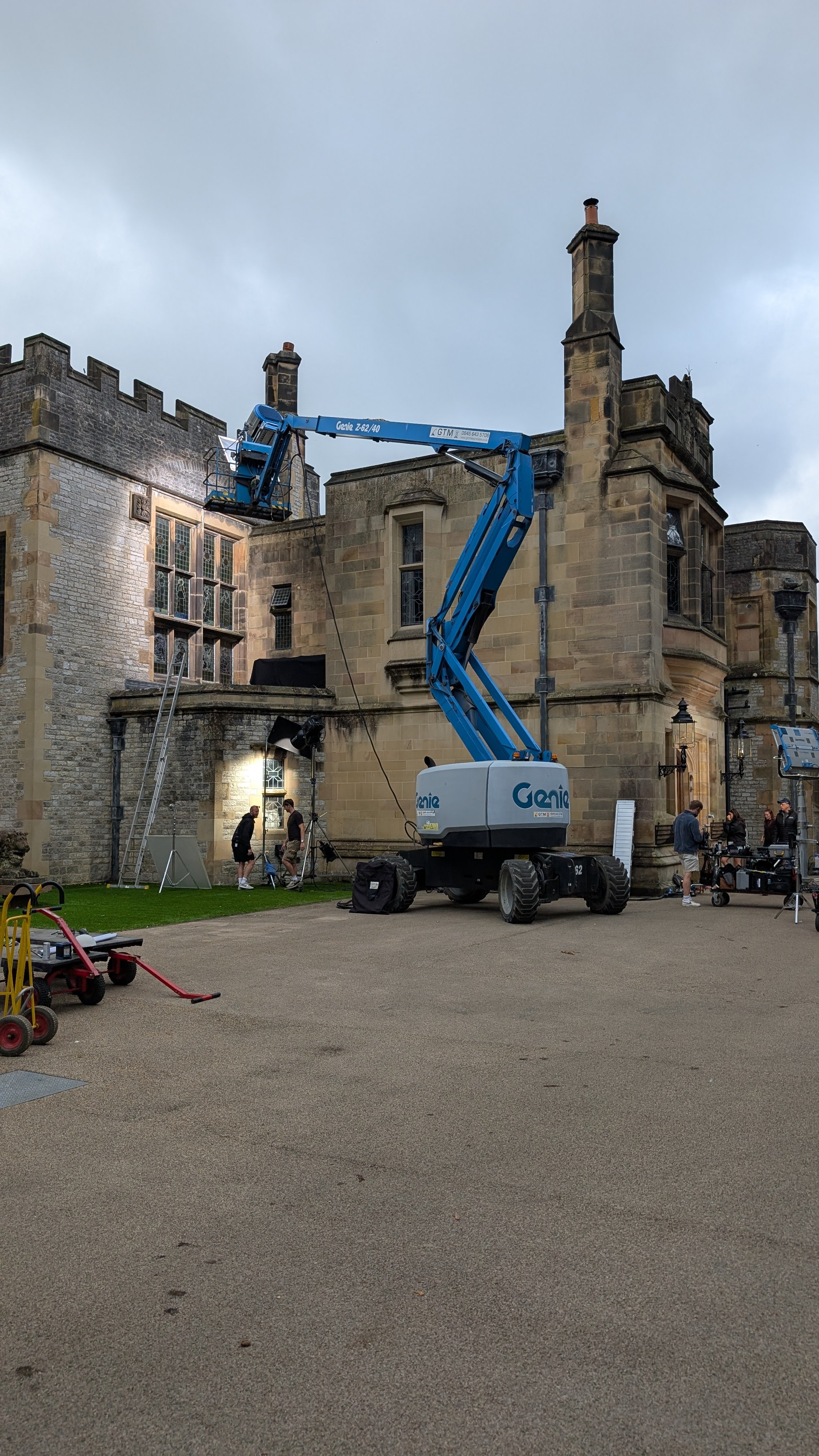 Netflix filming - thornbridge