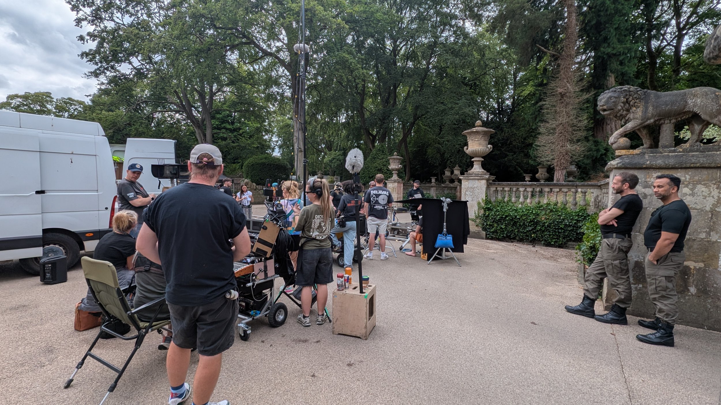 Netflix filming - Thornbridge