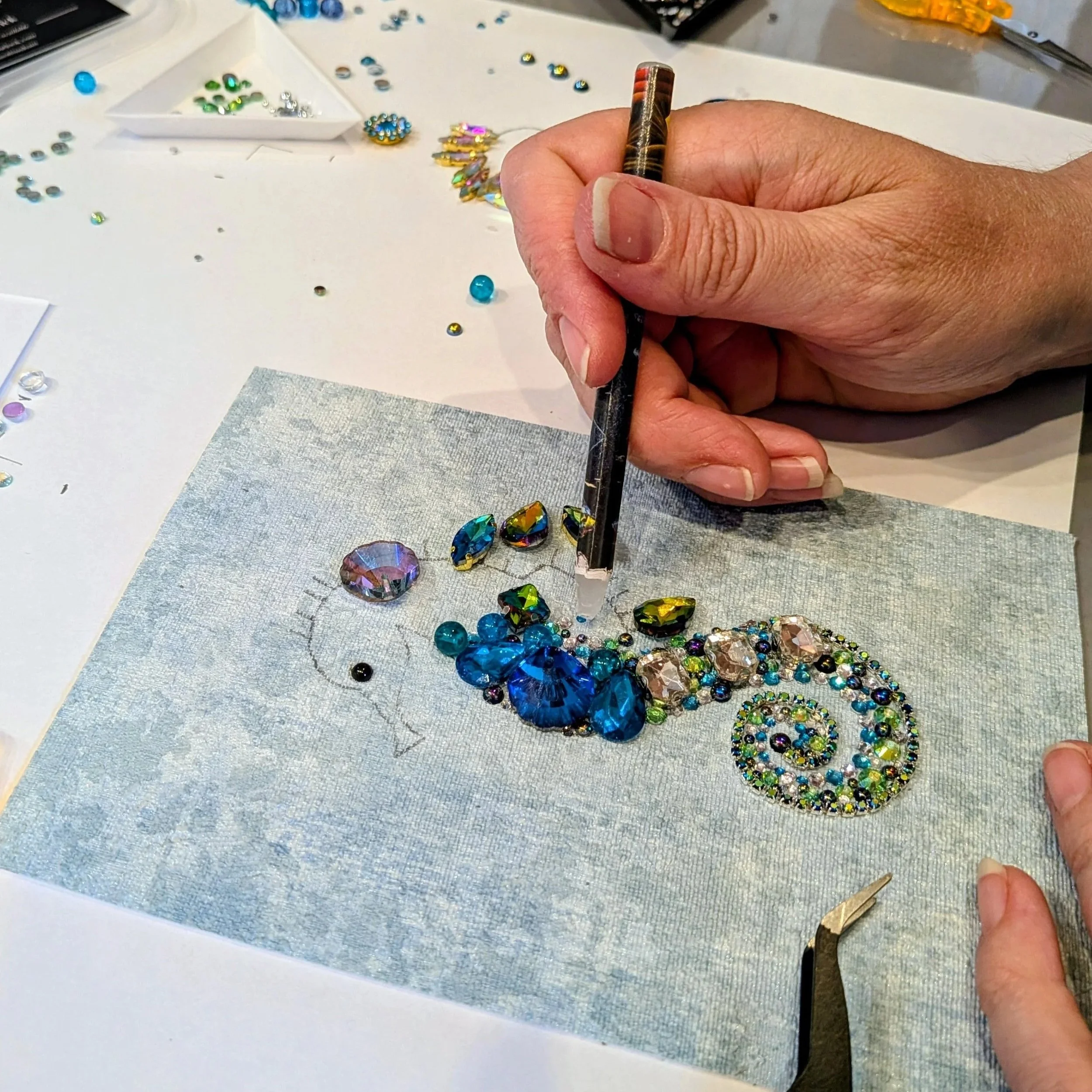 Art from Jewellery workshop with Upper Glass