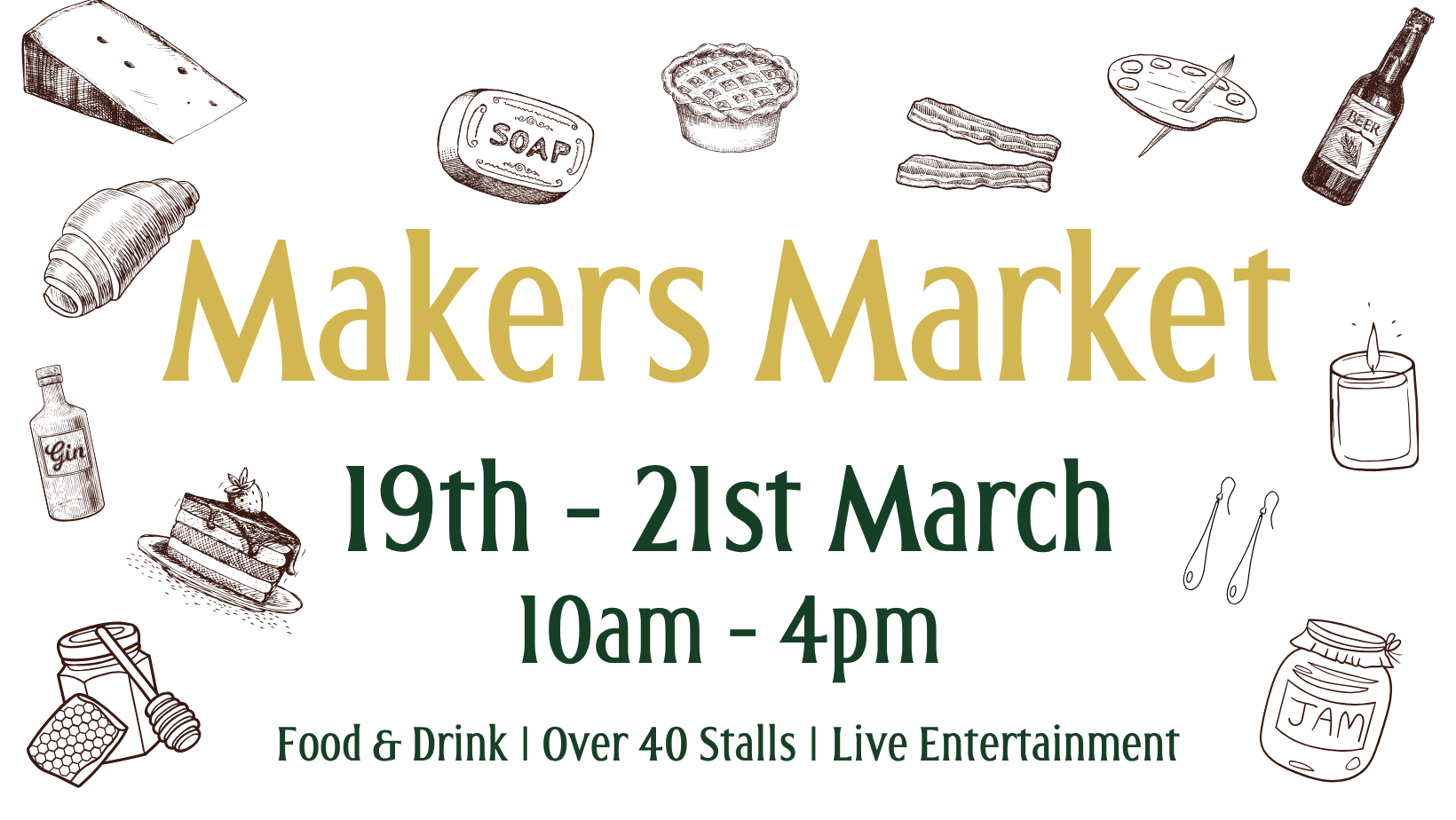 Spring Makers Market 2027 — Thornbridge Estate in the Peak District