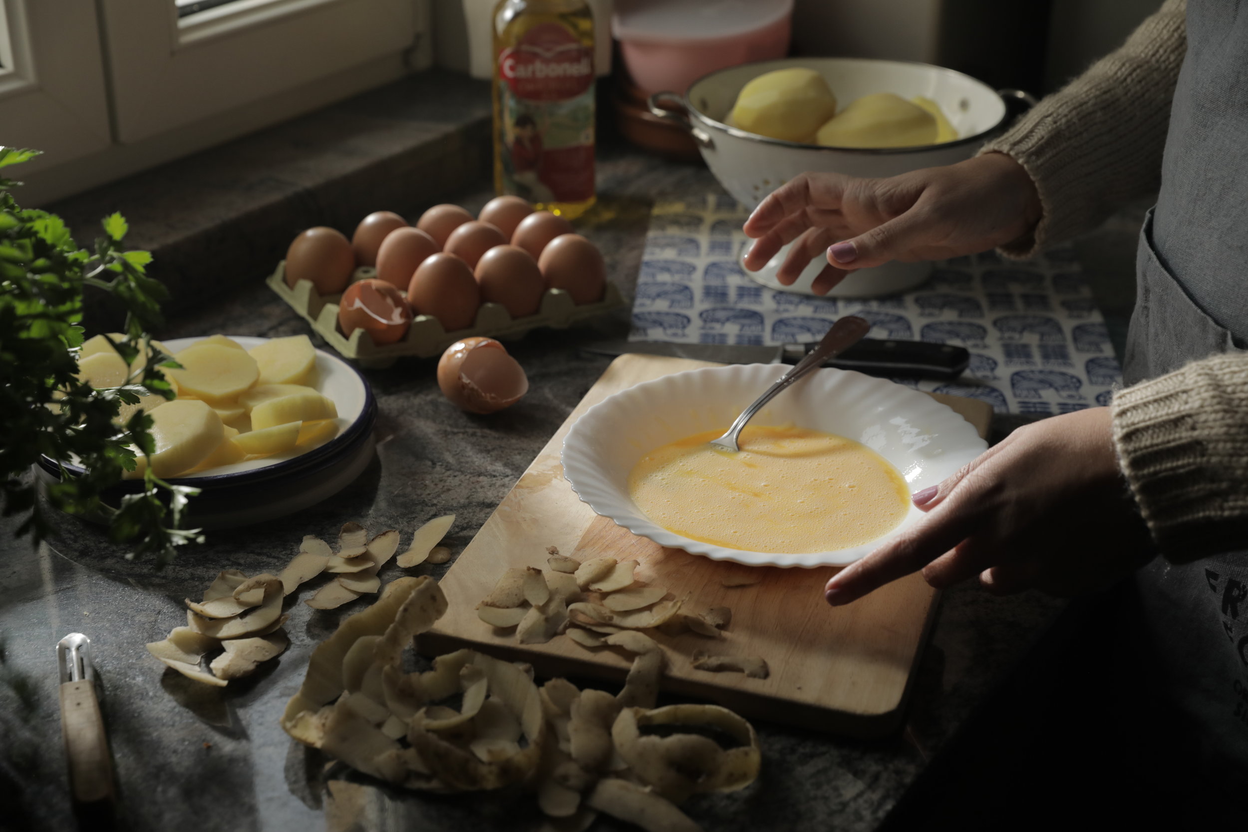 PREPARACION TORTILLA prensa.JPG