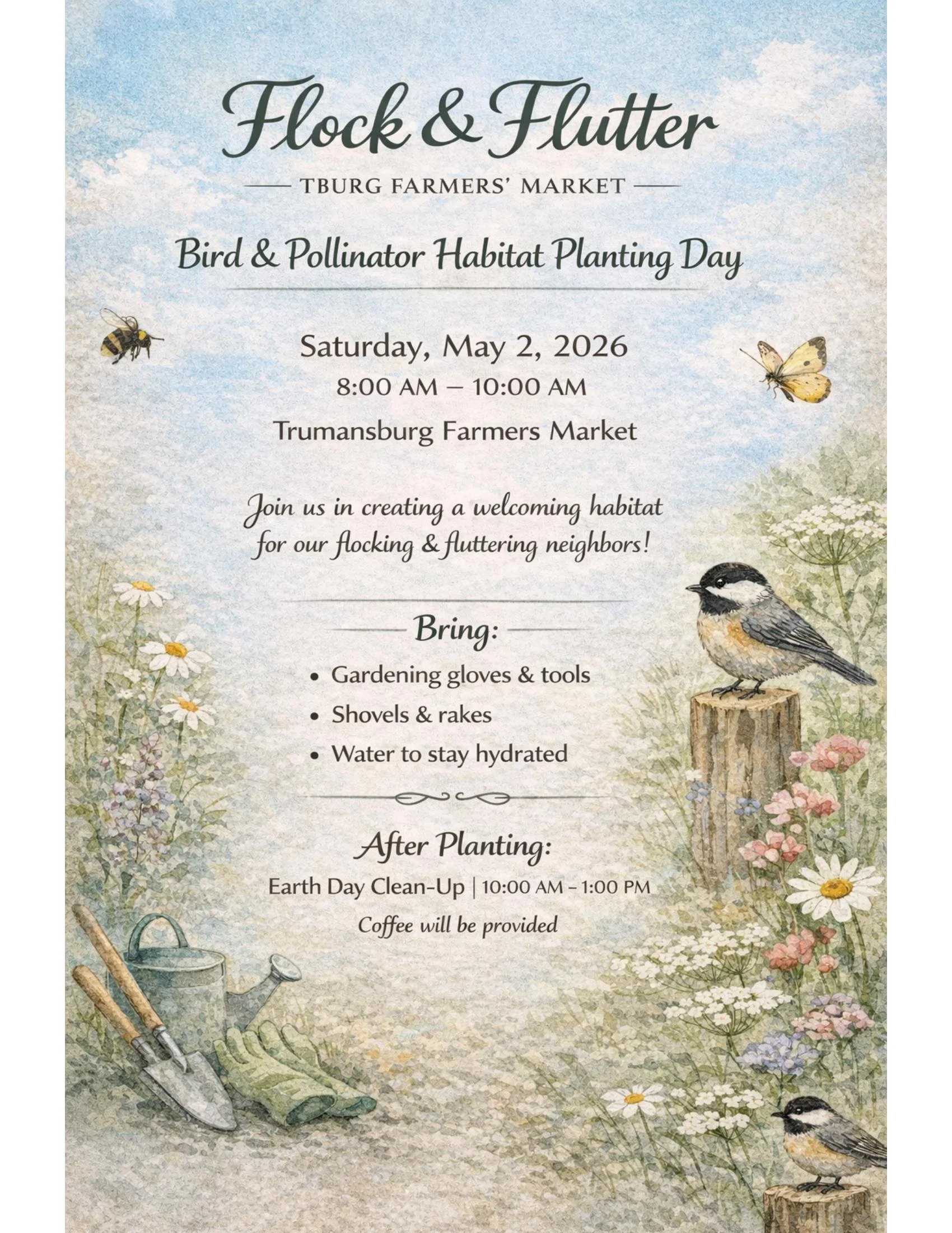 Flock &amp; Flutter Garden Planting