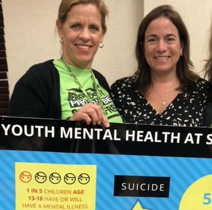 Michele Hart-Loughlin, Director Bergen County Division of Mental Health, Sharon Pushie, Mahwah Stigma-Free