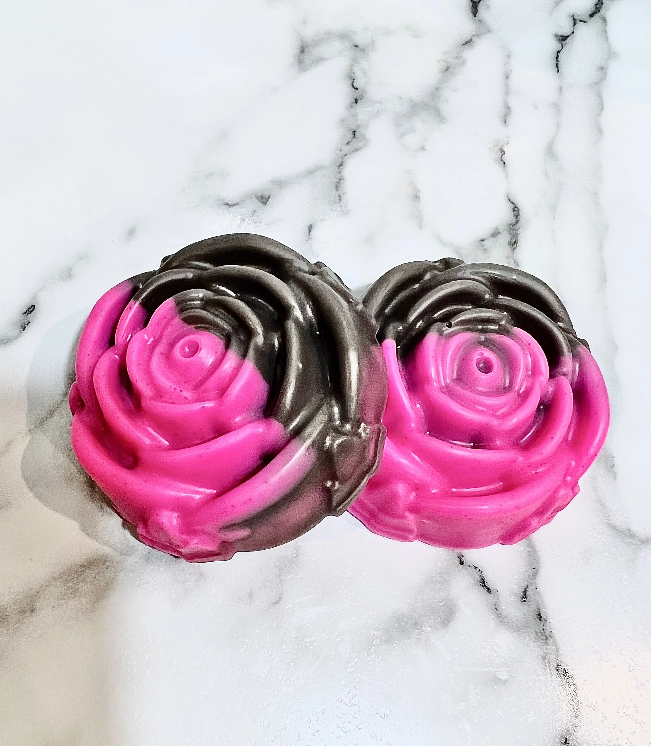 Chocolate + Rose Flower Body Bar