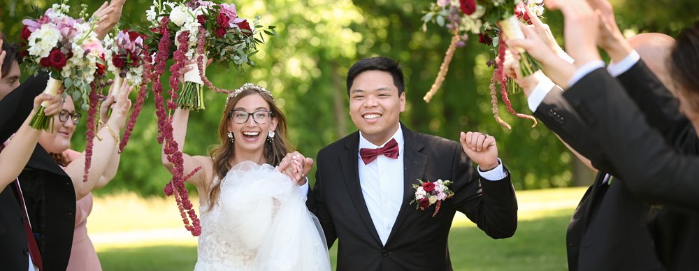 Natalie + Chris 2026 deerfield wedding
