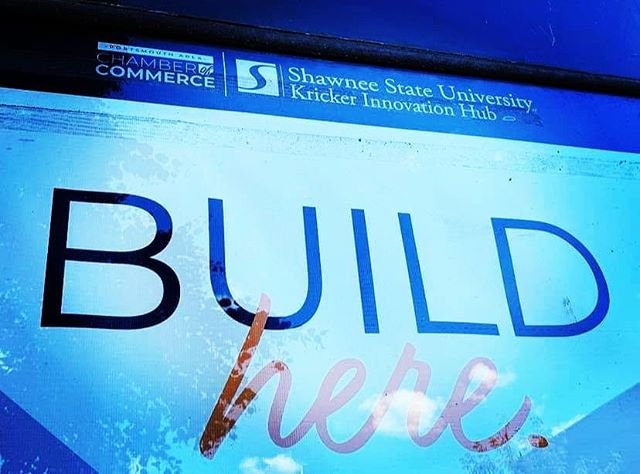 We love these new banners from @portsohchamber! The #InnovationHUB supports entrepreneurs in our community