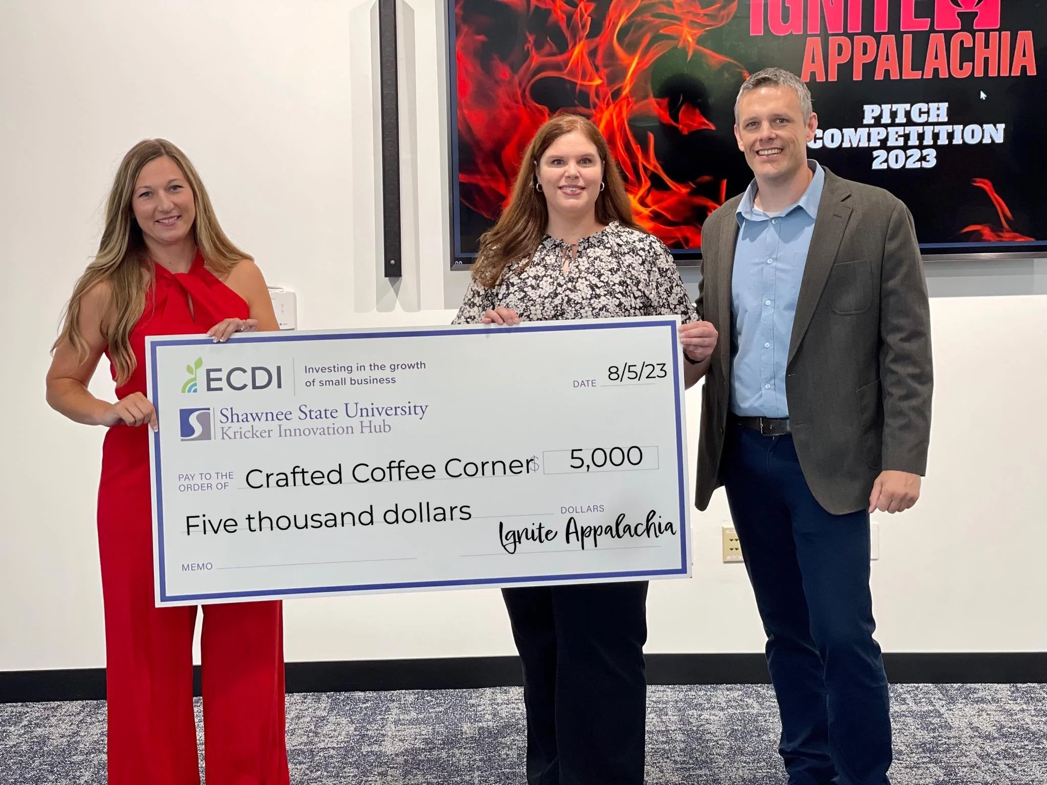 Audra Popovich wins 1st Place at Ignite Appalachia 