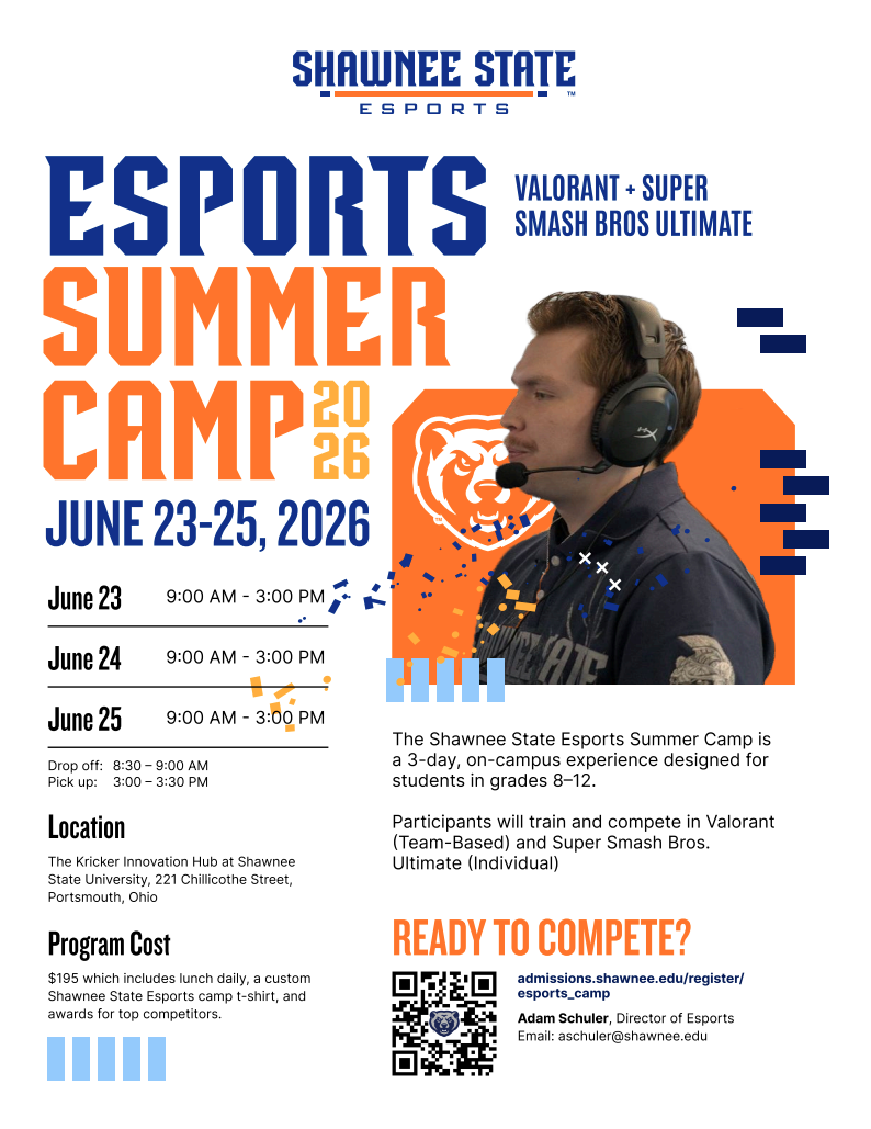 Esports Summer Camp Valorant + Super Smash Bros Ultimate