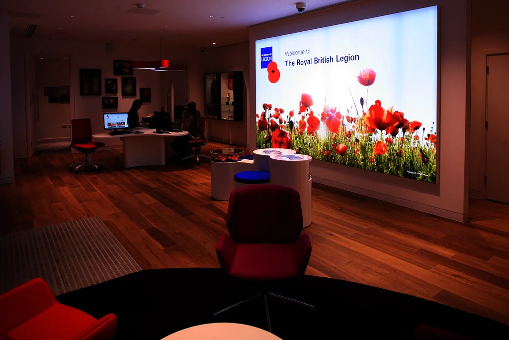 Fit out of British Legion pop-in centres