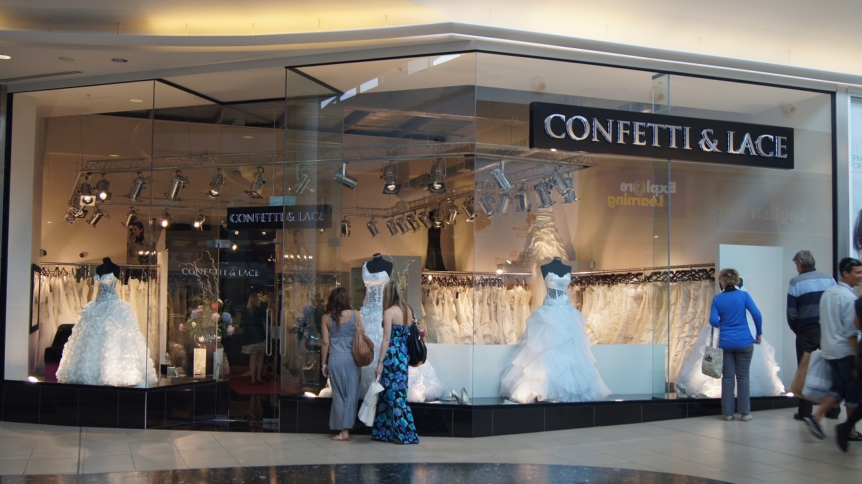 the confetti and lace bridal boutique