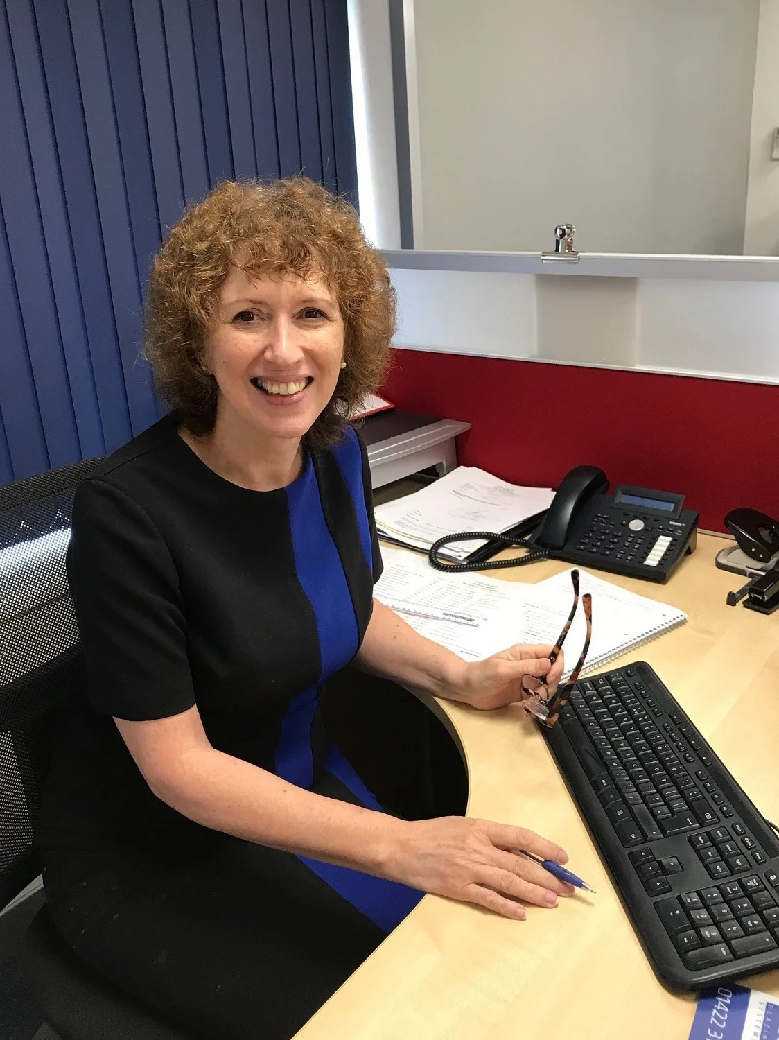 New Shopfitting office manager Gena Herring