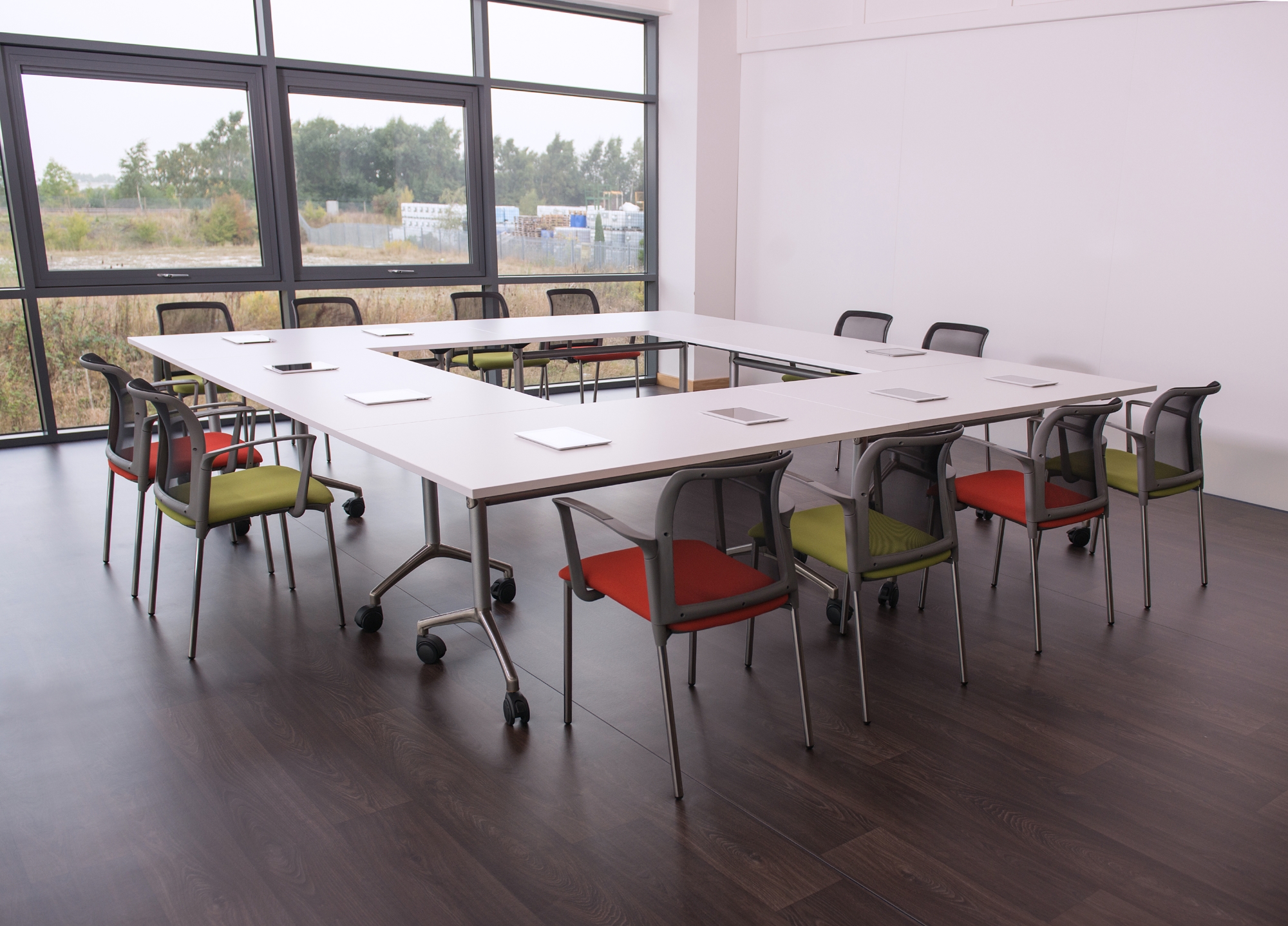 Meeting Tables Fliptop Rectangular Kiwi Design Commercial