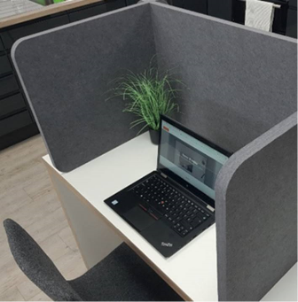 Retrofitted Desk Pods