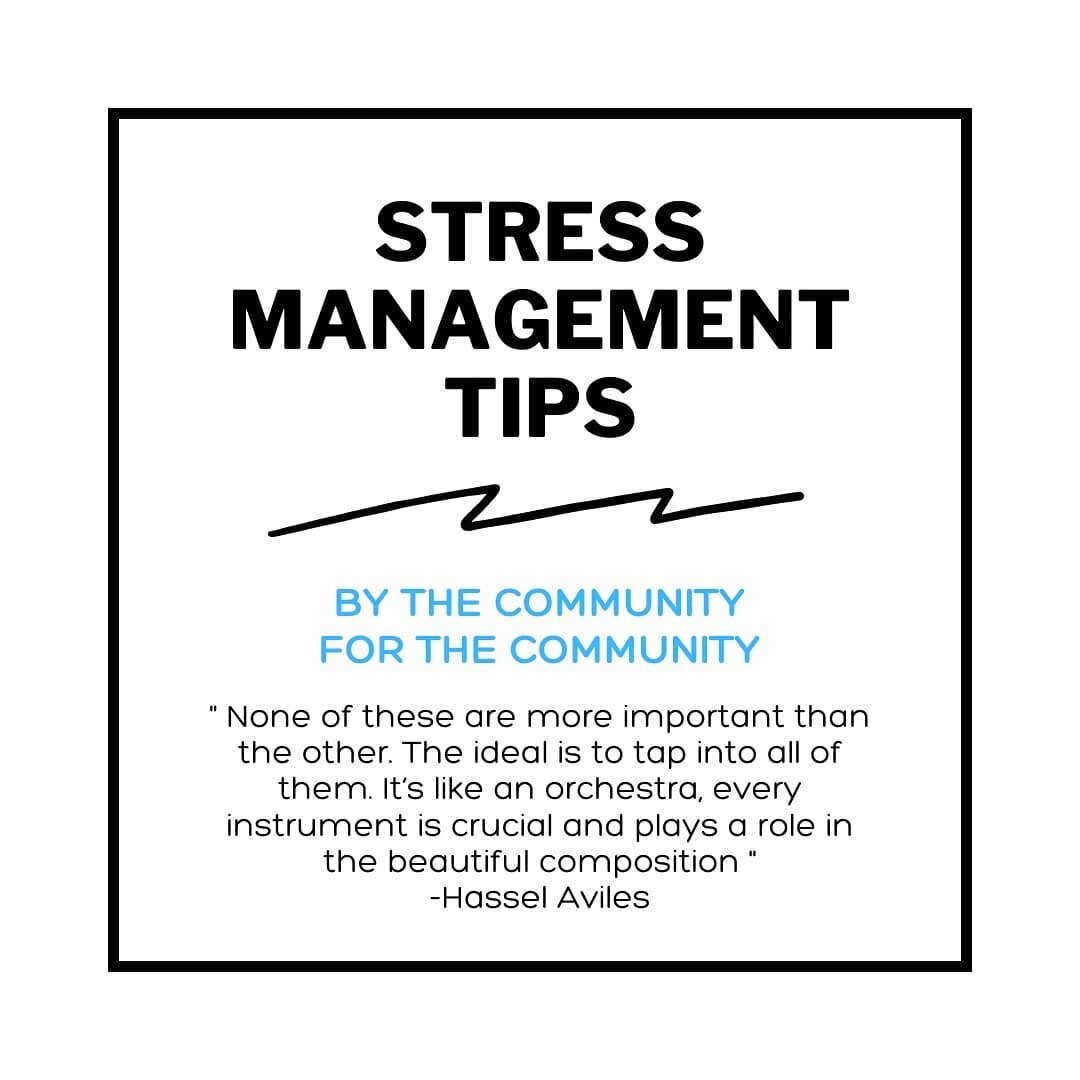 Hey Lions! 🦁⁠
⁠
We asked our community members what strategies they use to manage their stress, and here&rsquo;s what they said! ⁠
⁠
Take a look and see what strategies you&rsquo;re already using and what different ones you could try!⁠ 
⁠
Have a str