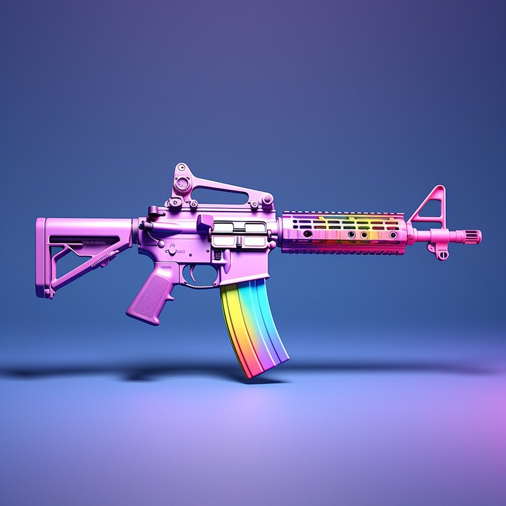 brucie_gay_trans_pride_AR-15_assault_rifle_in_the_style_of_glam_e07f7912-2225-4801-927d-a0045699dbf3.JPEG