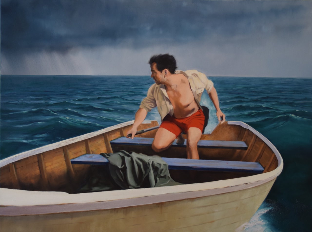 East Iron Bound (oil on canvas) 30 x 40