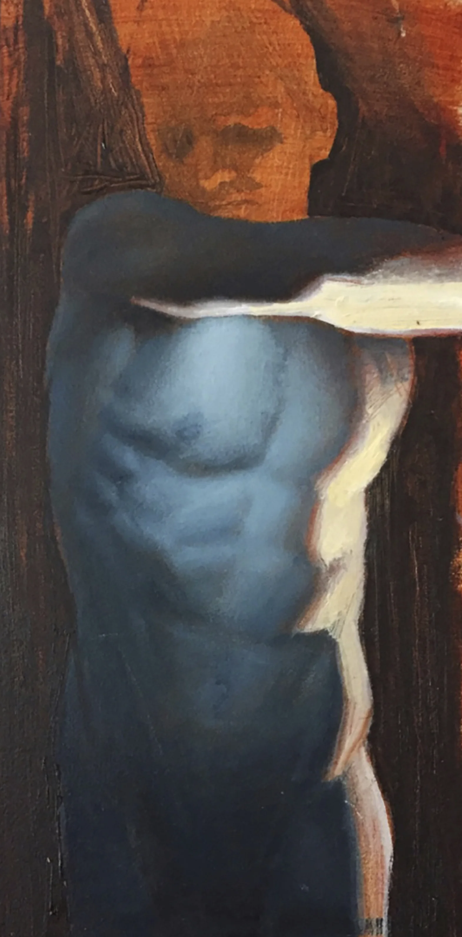 Self Portrait (oil on panel)
