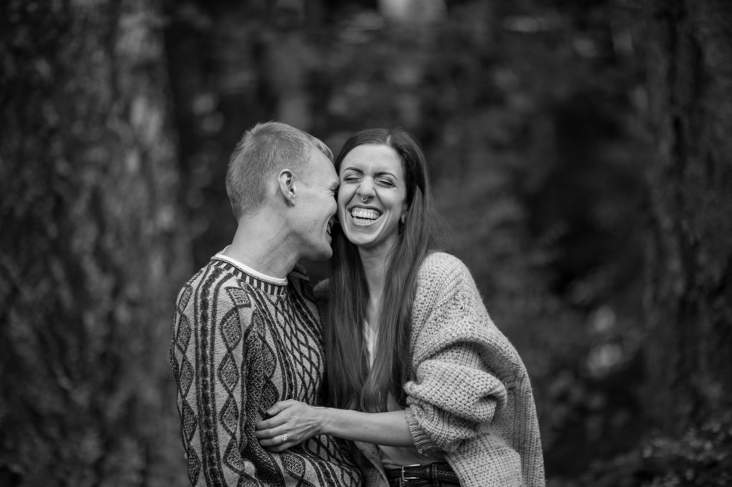 Silver Falls State Park Engagement Photos