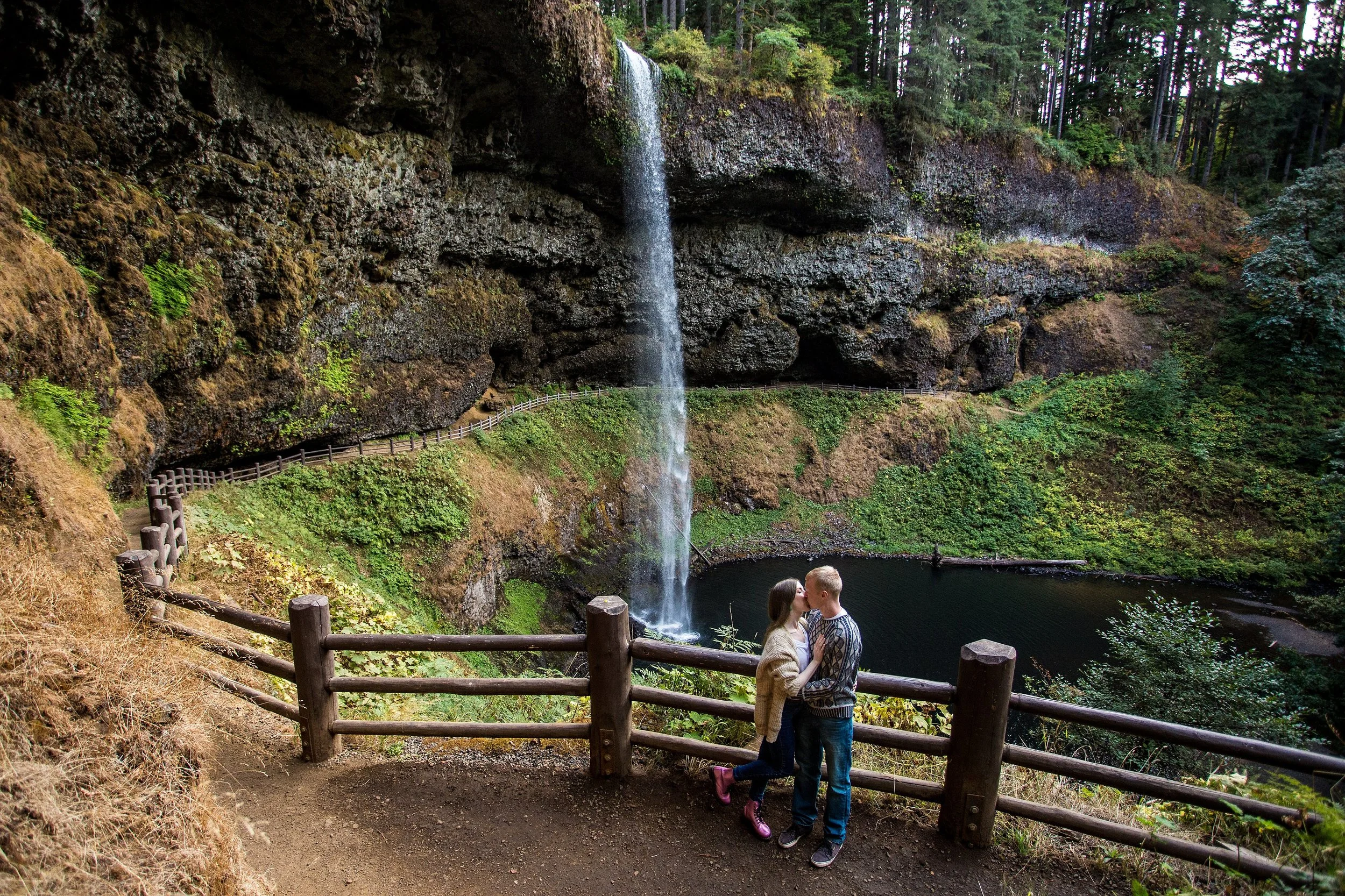 Silver Falls State Park Wedding Photos