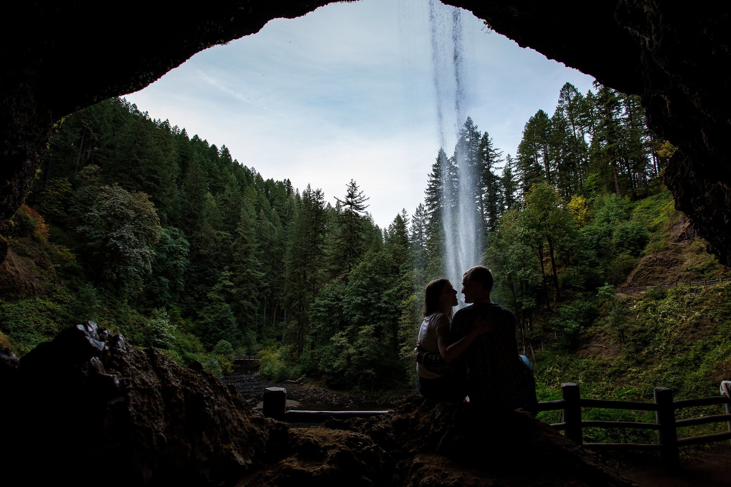 Silver Falls State Park Proposal Photographer