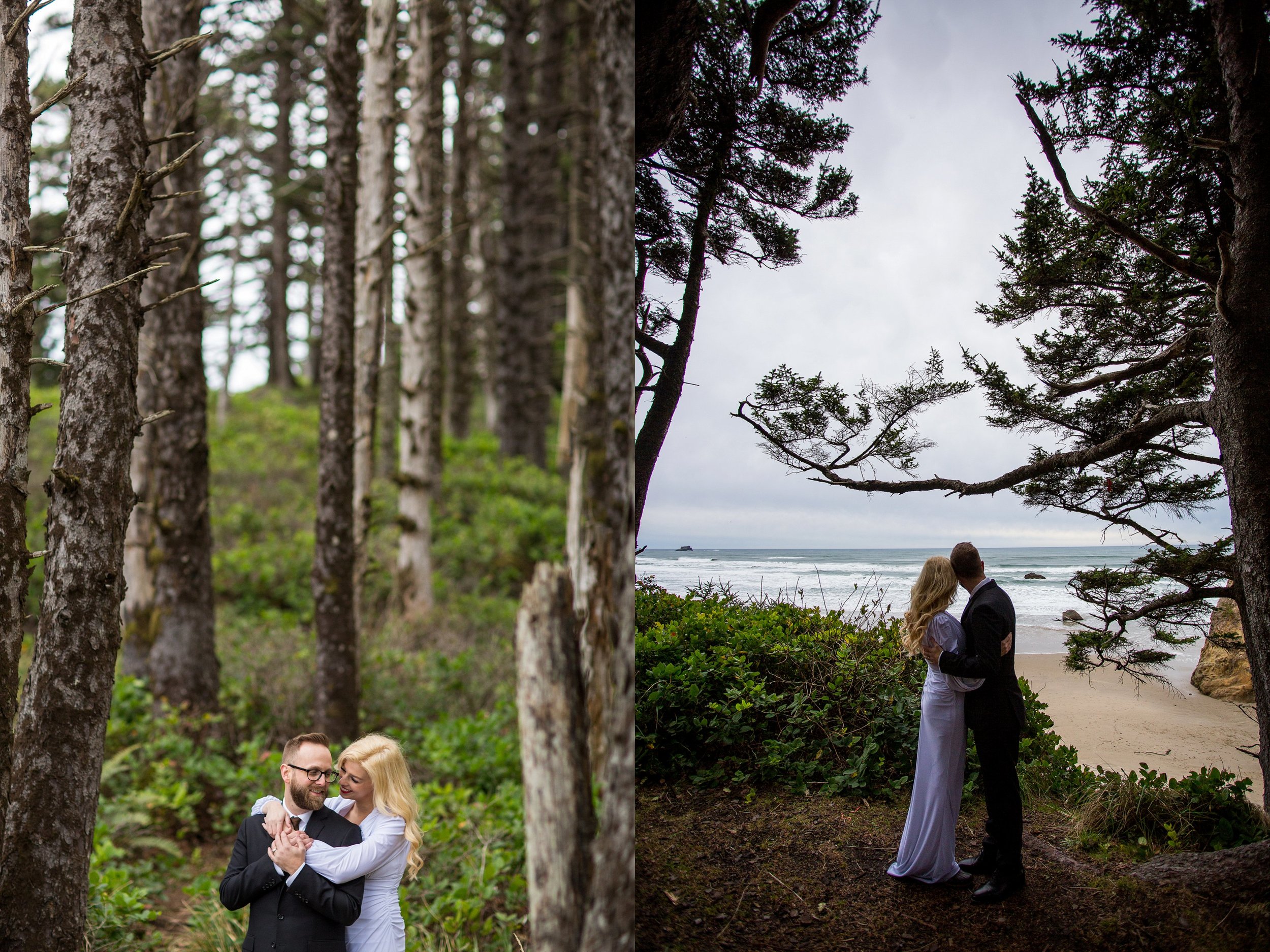 Oregon Coast Wedding Photos