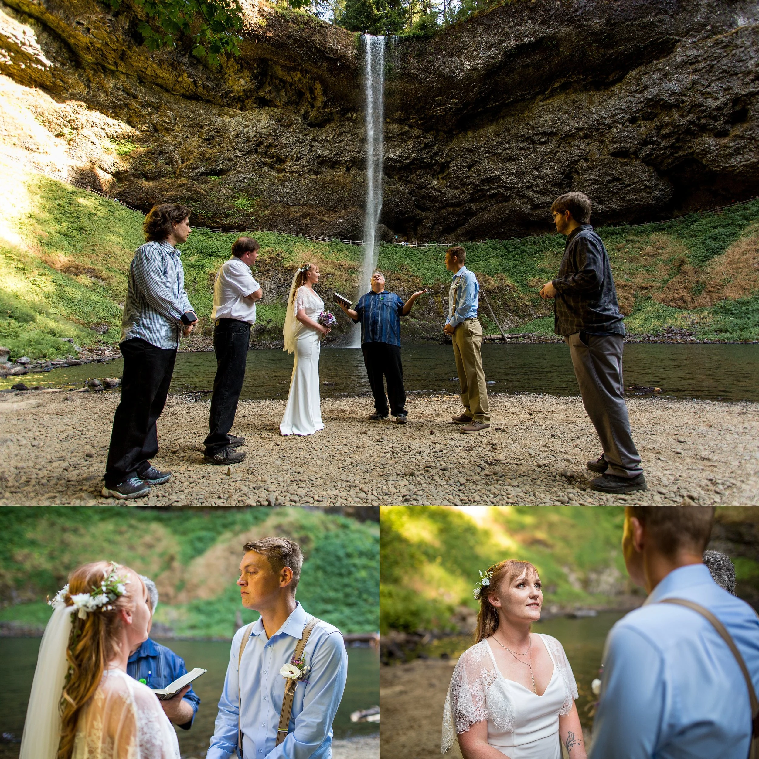 Silver Falls Elopement Photos