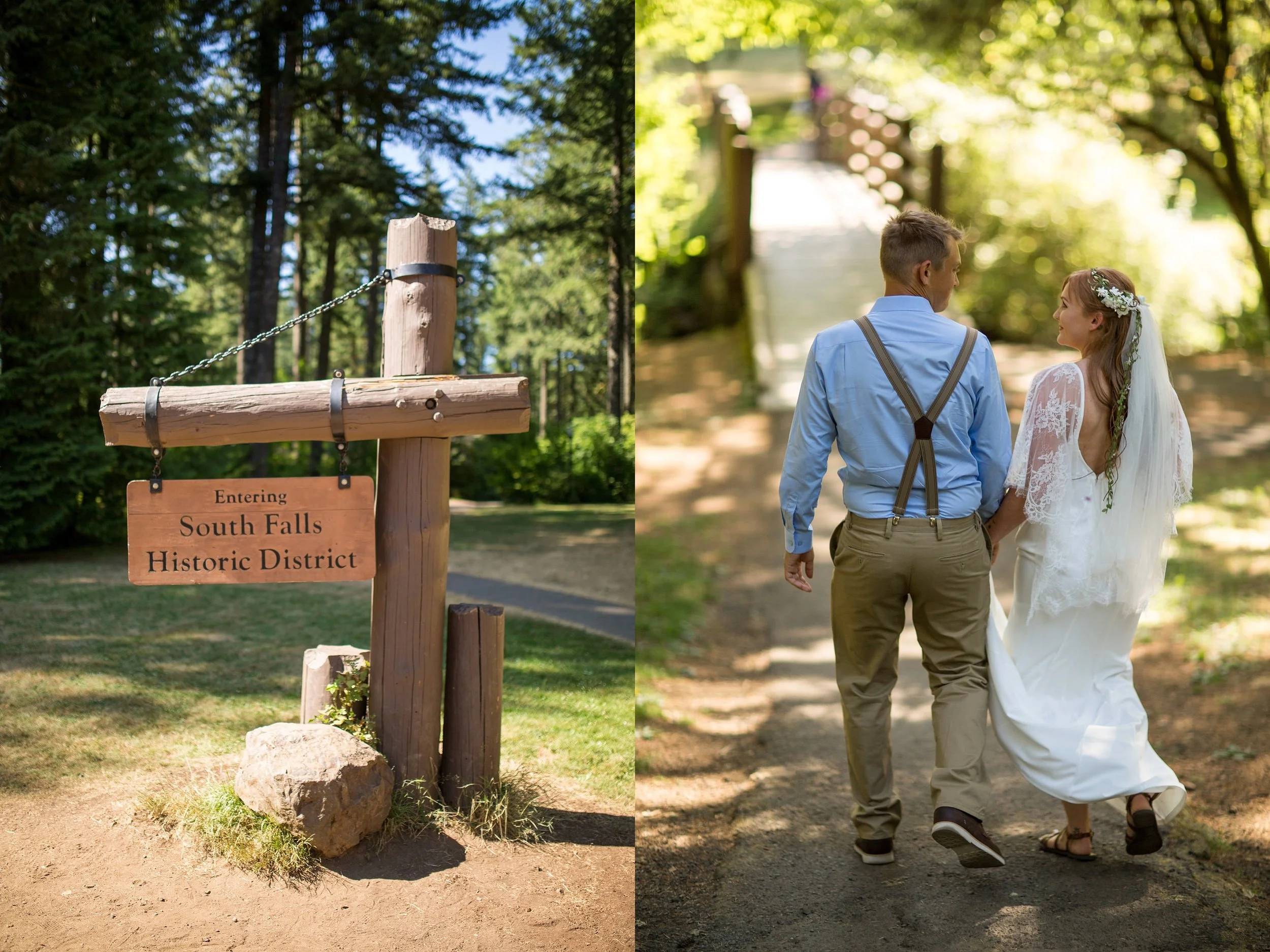 Silver Falls Elopement Photographer