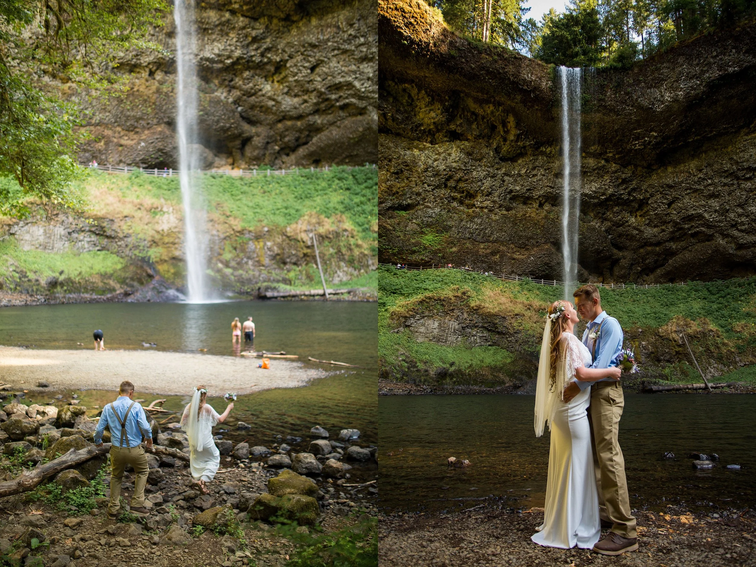 Silver Falls Elopement Photographer