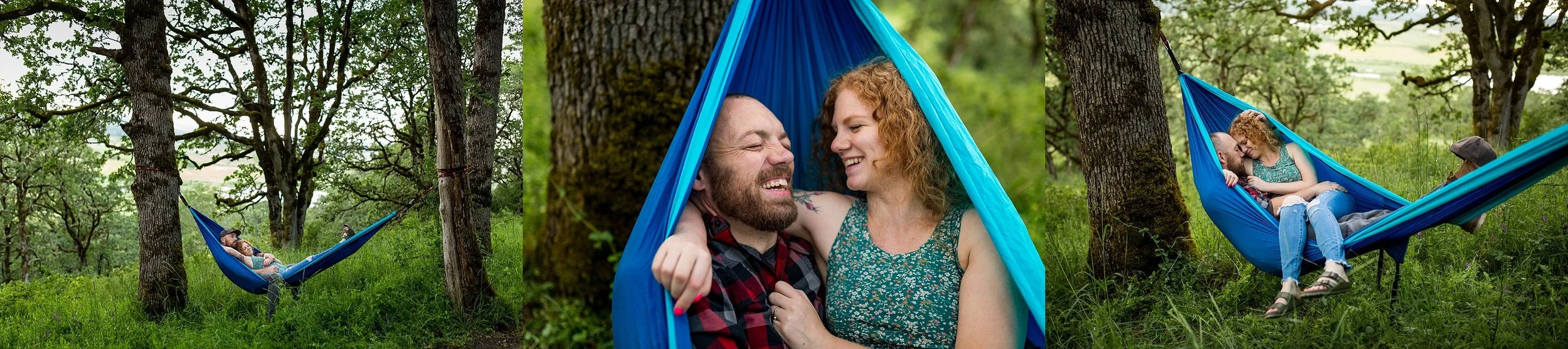 Salem Oregon Adventure Engagement Photos
