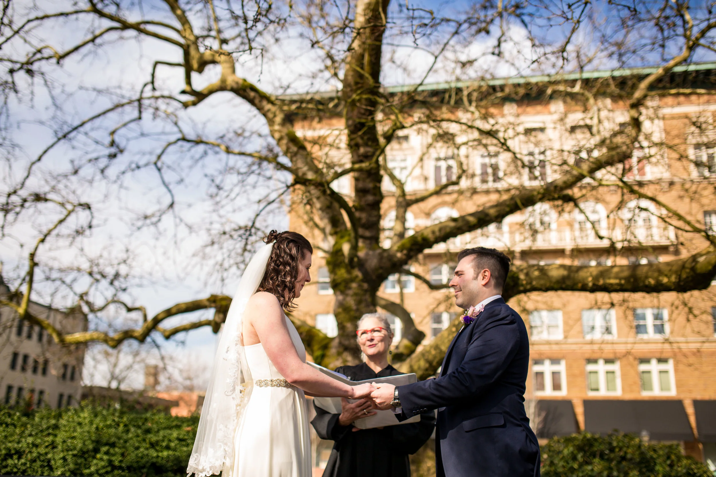 Courthouse Wedding Ceremony Salem Oregon