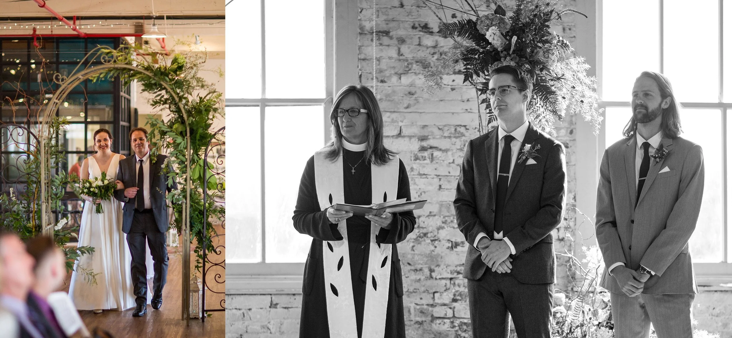 Wedding Ceremony at Willamette Heritage Center