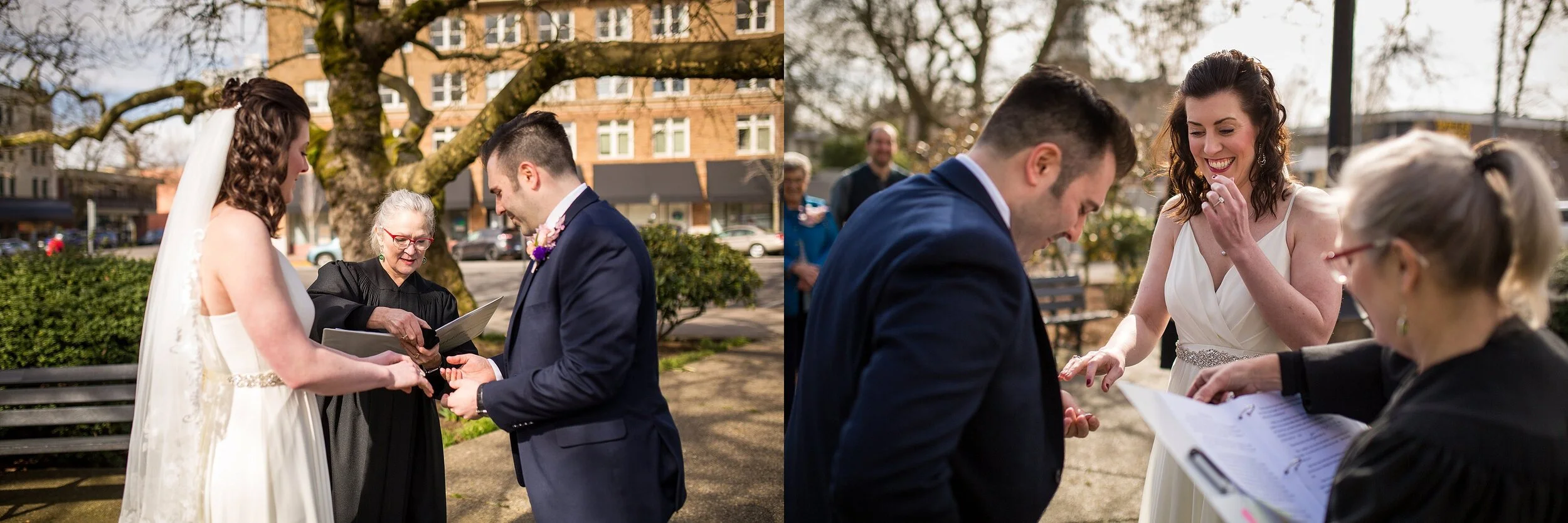 Courthouse Wedding Ceremony Salem Oregon