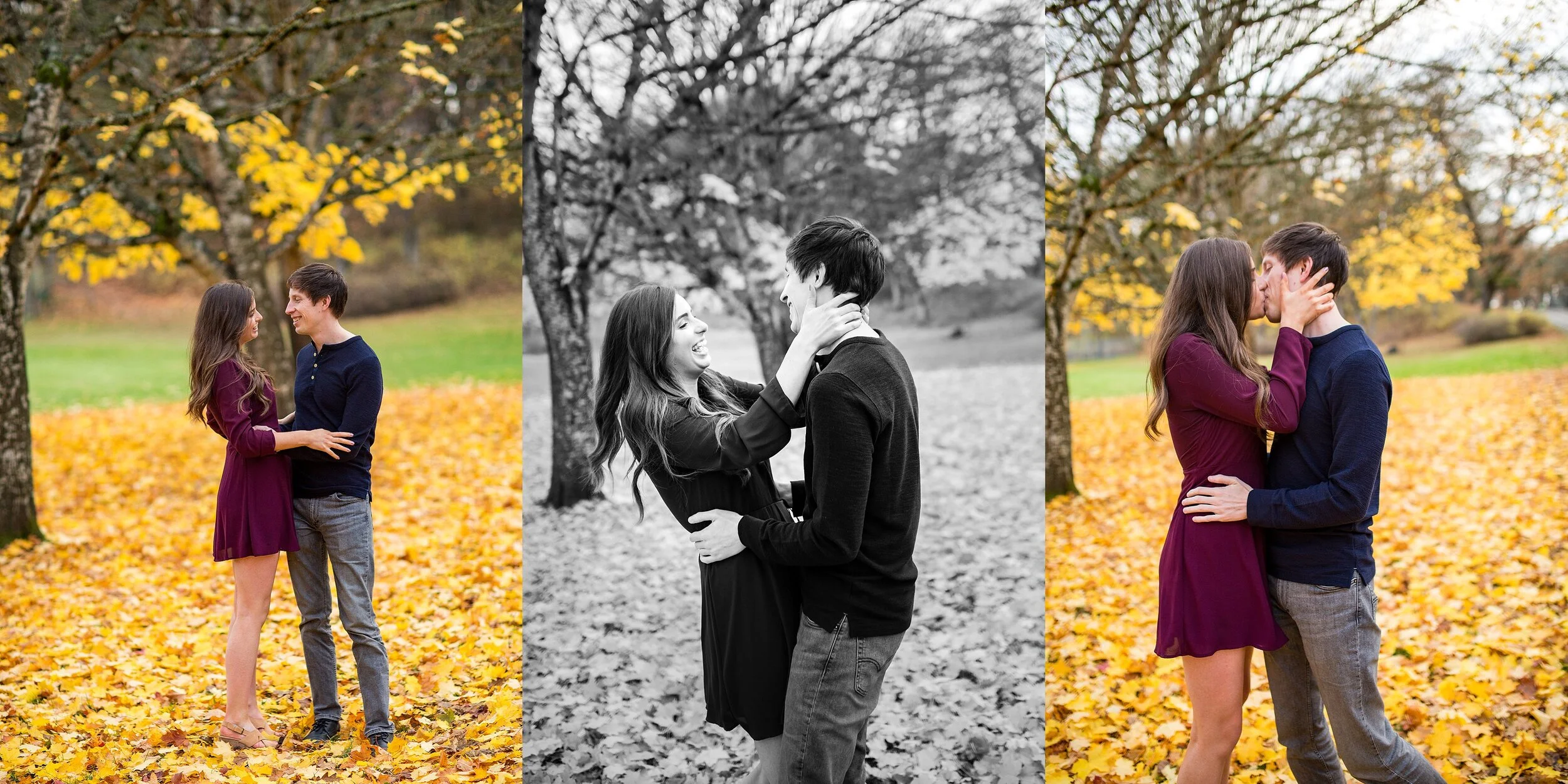 Oregon Fall Engagement Photos