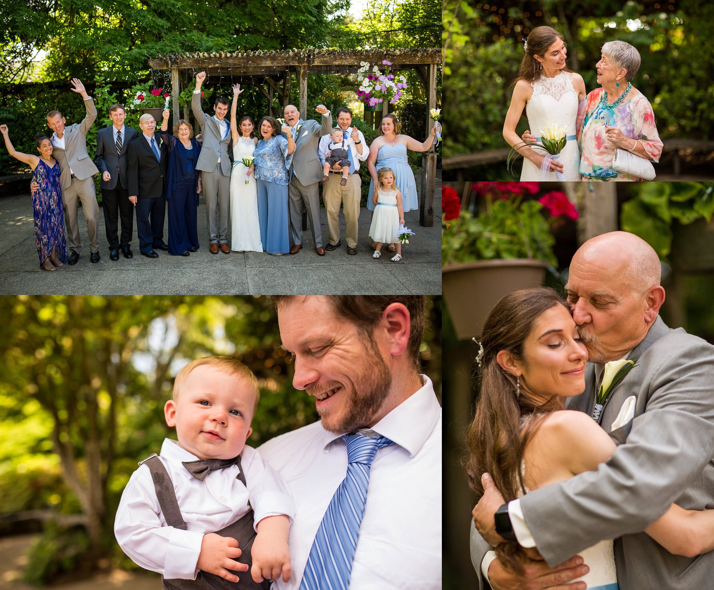Family Wedding Photographer Oregon