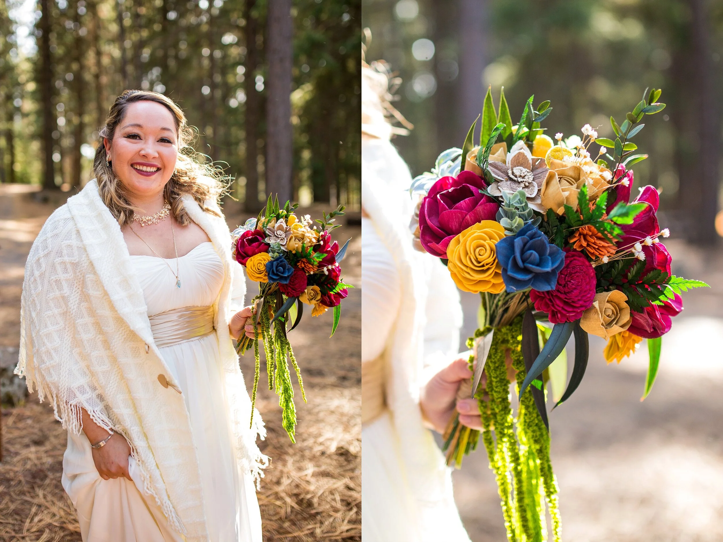 Kelly and Chad's Metolius River Elopement | Sisters, Oregon Wedding  Photographer - Salem Oregon Wedding Photographer, image size:2500x1875